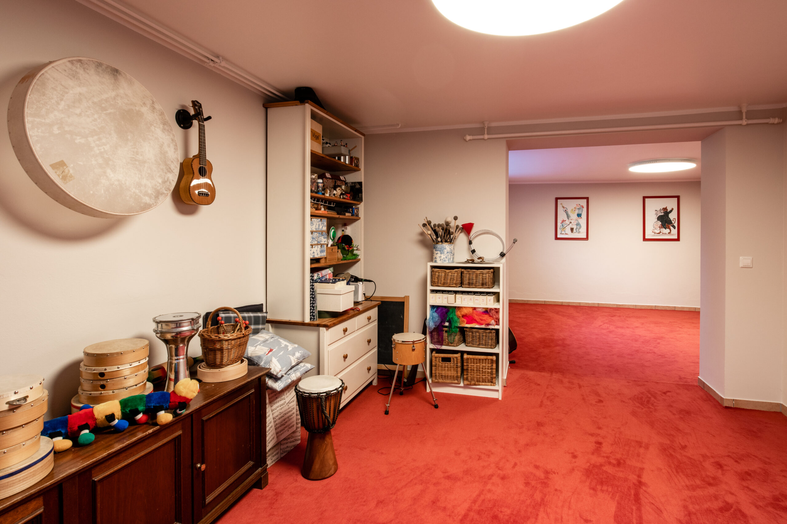 Räumlichkeiten der Musikschule Hasselmann